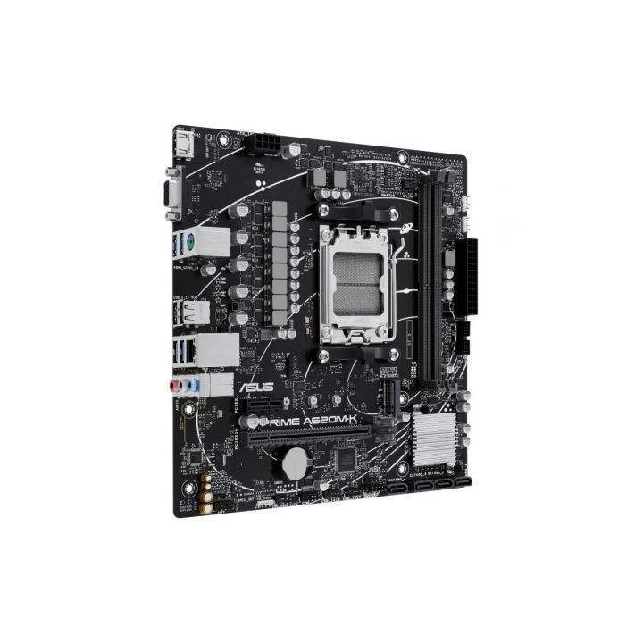 Placa base asus prime a620m-k socket am5/ ddr5/ pcie 4.0/ micro atx