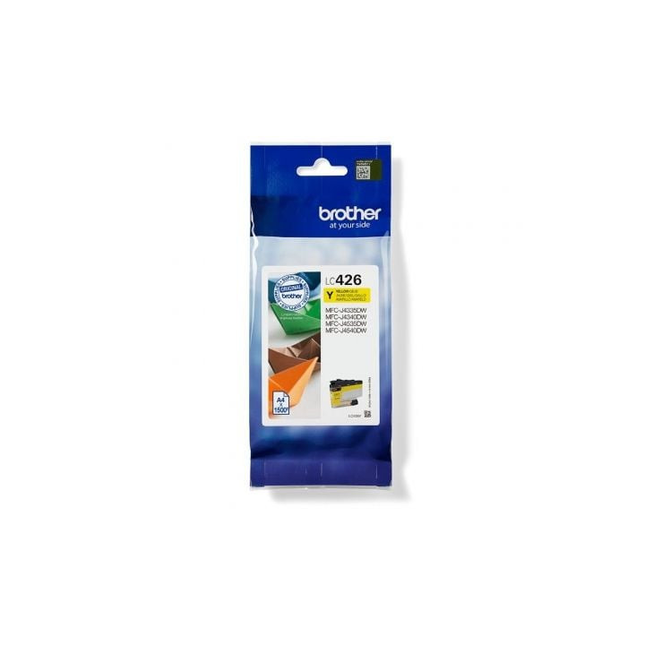 Cartucho de tinta original brother lc426y/ amarillo