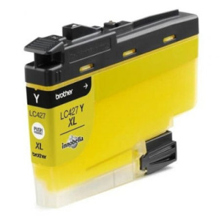 Cartucho de tinta original brother lc-427 xl alta capacidad/ amarillo