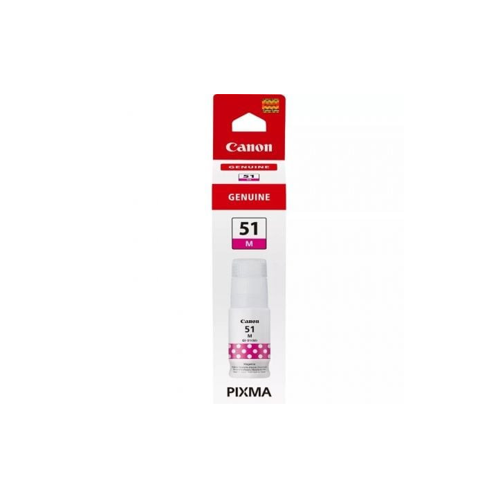 Botella de tinta original canon gi-51/ magenta