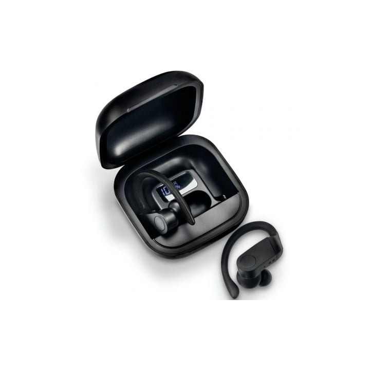 Auriculares deportivos bluetooth daewoo tws sport dw2012 con estuche de carga/ autonomía 3h/ negros