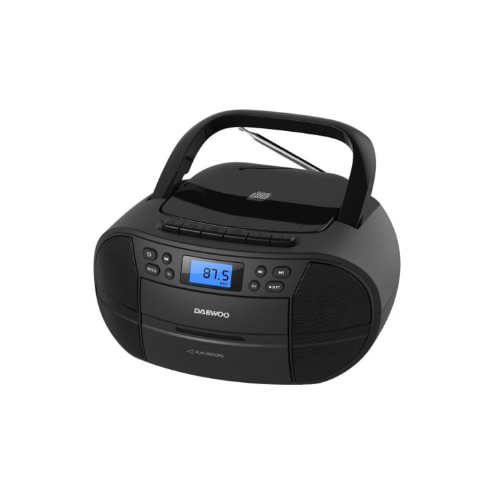 Radio cd daewoo dw3014/ 4w/ negro
