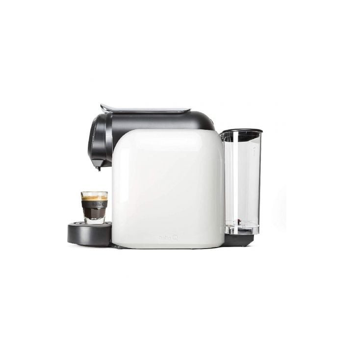 Cafetera de cápsulas delta qool evolution/ blanca