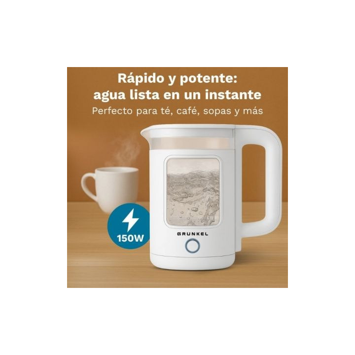 Hervidor de agua hv-18cwpbl/ 1500w/ capacidad 1.8l