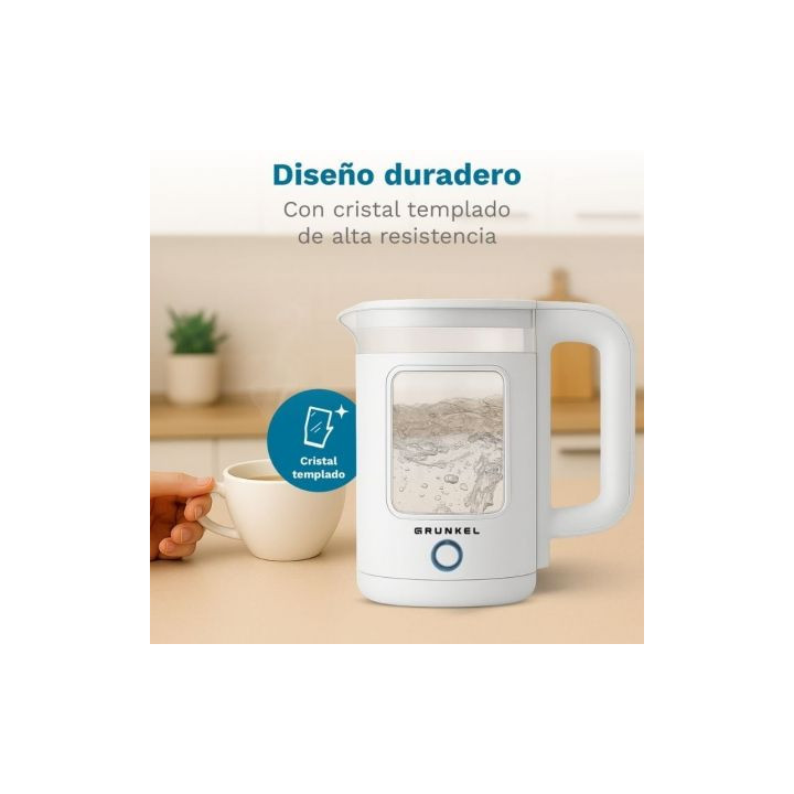 Hervidor de agua hv-18cwpbl/ 1500w/ capacidad 1.8l