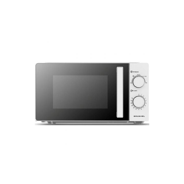 Microondas grunkel mwg-20grill/ 700w/ capacidad 20l/ función grill/ blanco