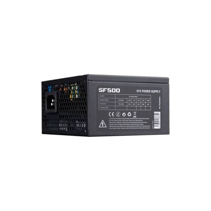 Fuente de alimentación hiditec sf500/ 500w/ ventilador 8cm