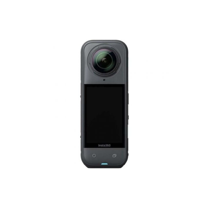 Cámara digital deportiva insta360 x5/ 8k/ ángulo de visión 360º/ negra