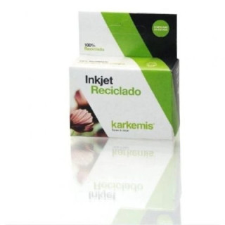 Cartucho de tinta reciclado karkemis brother lc-3219xl/ alta capacidad/ cian
