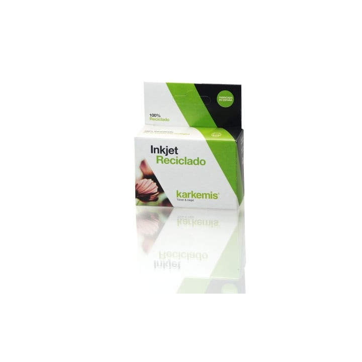 Cartucho de tinta reciclado karkemis hp nº302 xl alta capacidad/ tricolor