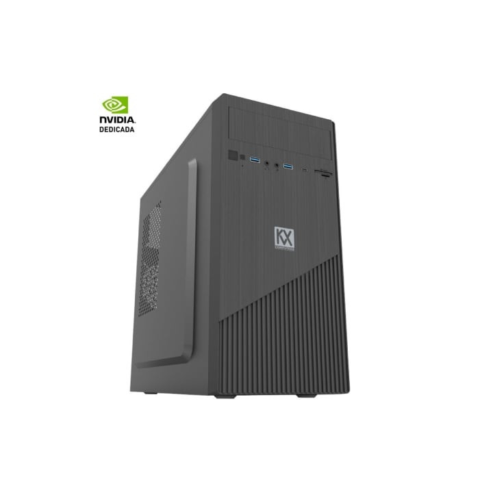 Pc kvx xline 1 intel core i3-14100f gen14/ 16gb ddr5/ 512gb ssd/ gt710 2gb/ sin sistema operativo