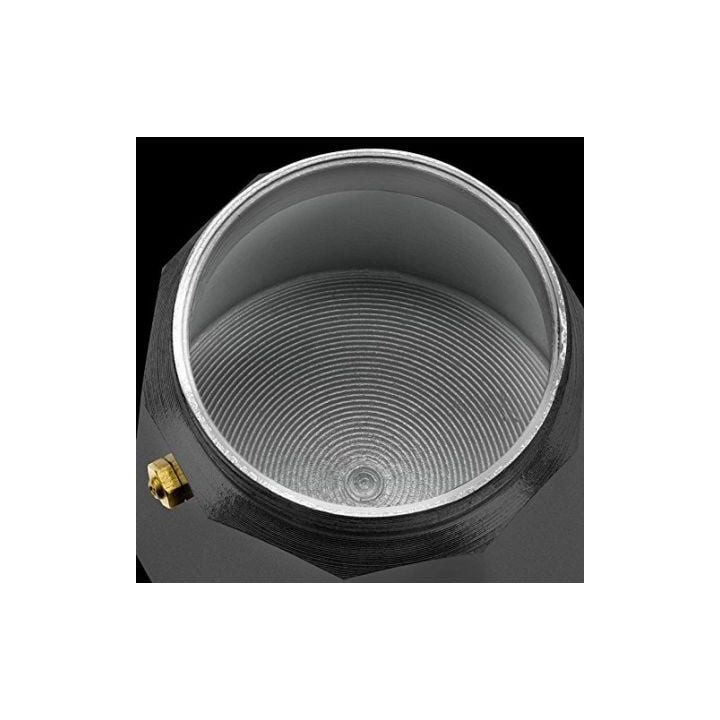 Cafetera italiana monix noir m640003/ 3 tazas/ negra