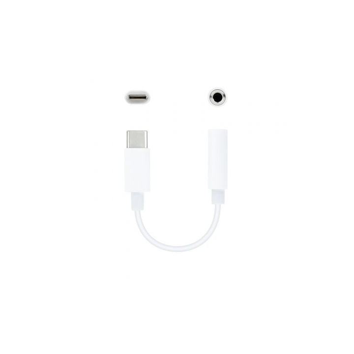 Conversor usb tipo-c nanocable 10.24.1205-w/ usb tipo-c macho - jack 3.5 hembra