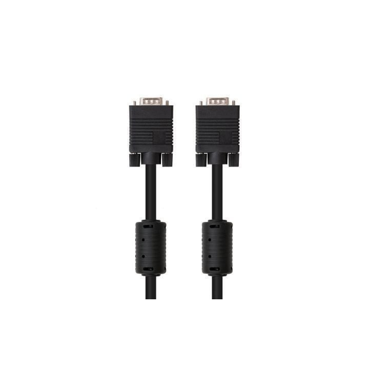 Cable svga nanocable 10.15.0102/ vga macho - vga macho/ 1.8m/ negro