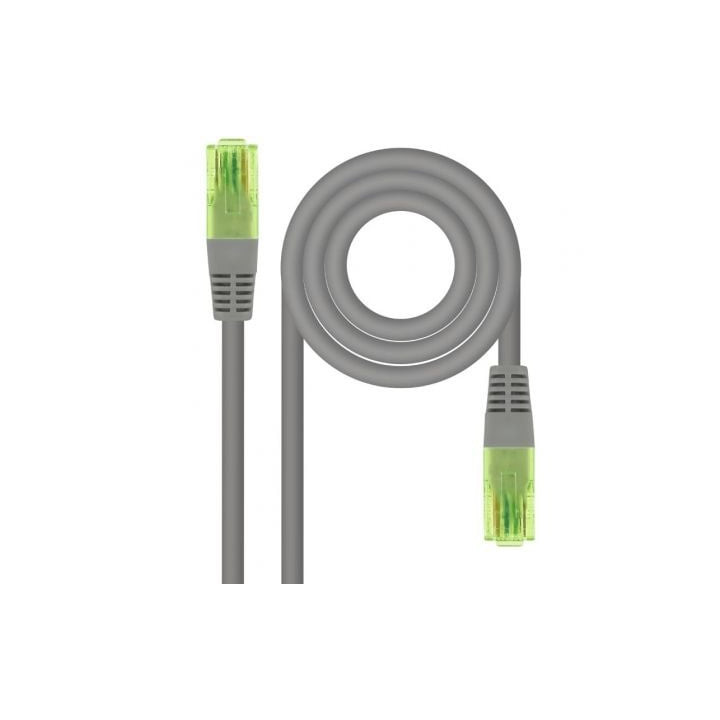 Cable de red rj45 utp nanocable 10.20.1400 cat.6/ 50cm/ gris