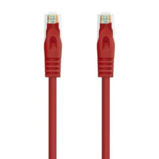 Cable de red rj45 utp nanocable 10.20.1800-l25-r cat.6a/ lszh/ 25cm/ rojo