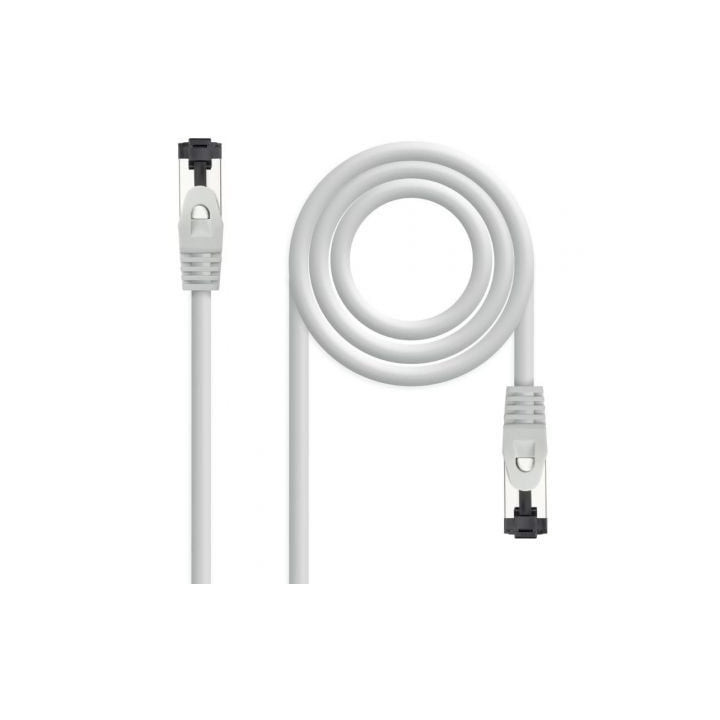 Cable de red rj45 sstp nanocable 10.20.2002 cat.8.1/ 2m/ gris