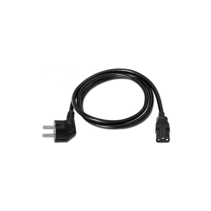 Cable alimentación nanocable 10.22.0103/ schuko macho - c13 hembra/ 3m/ negro