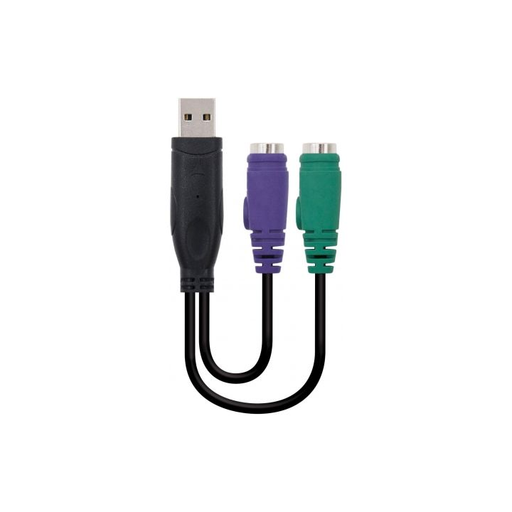 Conversor nanocable 10.03.0101/ ps hembra - usb macho