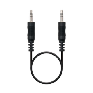 Cable estéreo nanocable 10.24.0101/ jack 3.5 macho - jack 3.5 macho/ 1.5m