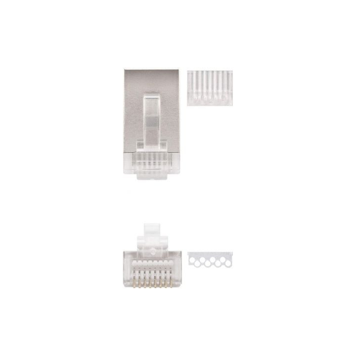 Conector rj45 nanocable 10.21.0203/ cat.6/ 10 uds