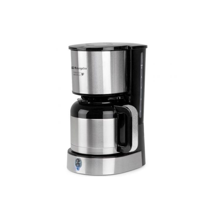 Cafetera de goteo orbegozo cg 5020/ 12 tazas/ plata