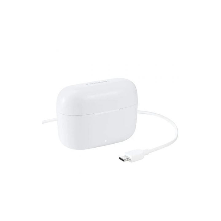 Auriculares bluetooth panasonic rz-b110w con estuche de carga/ autonomía 6h/ blancos