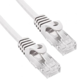 Cable de red rj45 utp phasak phk 1510 cat.6/ 10m/ gris