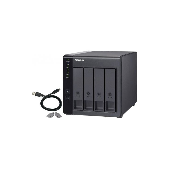 Das qnap tr-004/ 4 bahías 3.5'- 2.5'/ formato torre