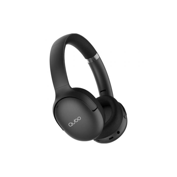 Auriculares inalámbricos qubo hd-400/ con micrófono/ bluetooth/ negros