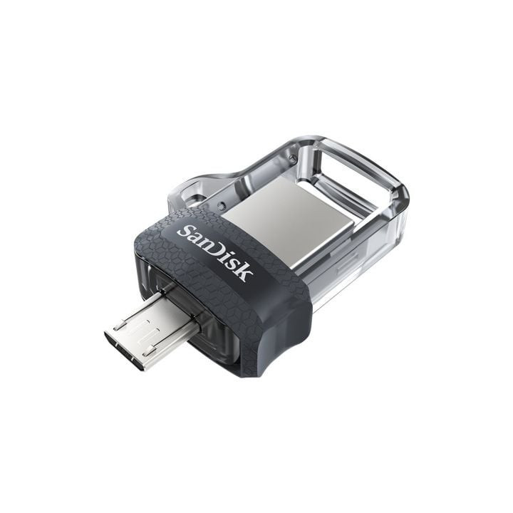 Pendrive 128gb sandisk dual m3.0 ultra usb 3.0/ microusb