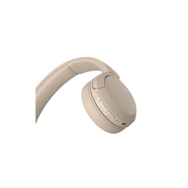 Auriculares inalámbricos sony wh-ch520/ con micrófono/ bluetooth/ beige