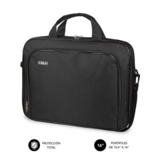 Maletín subblim oxford para portátiles hasta 16'/ negro