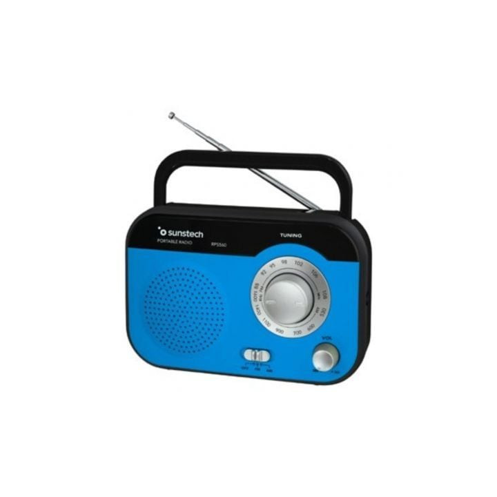 Radio portátil sunstech rps560/ azul