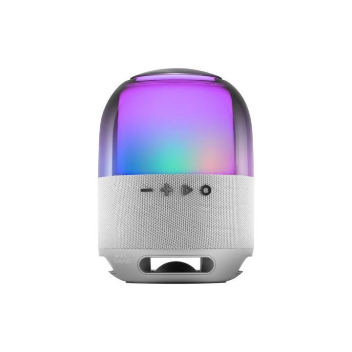 Altavoz con bluetooth mars gaming ms-flow/ 15w/ 1.0/ blanco