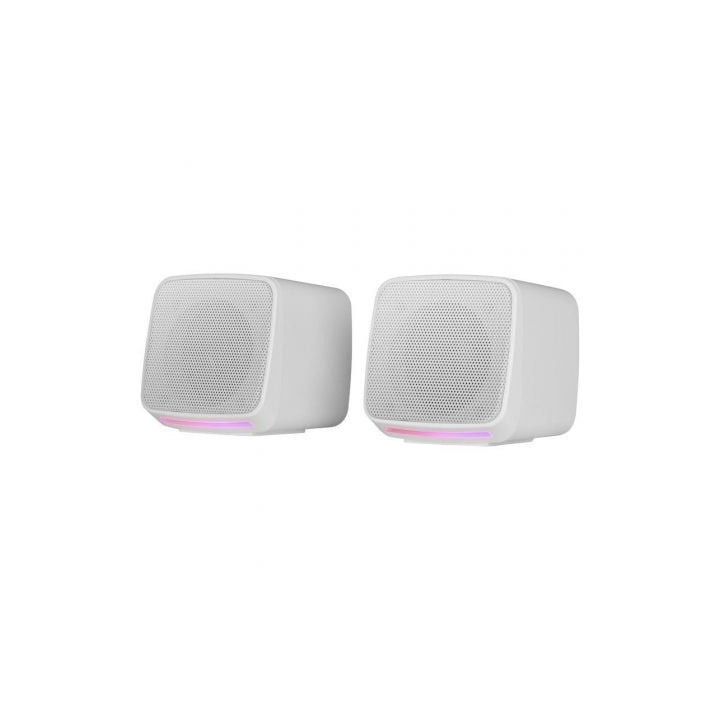 Altavoces mars gaming ms-pro/ 10w/ 1.0/ blancos