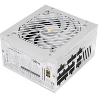 Fuente de alimentación mars gaming mpb1000sim/ 1000w/ ventilador 14cm/ atx 3.1/ pcie 5.1/ 80 plus gold/ blanca