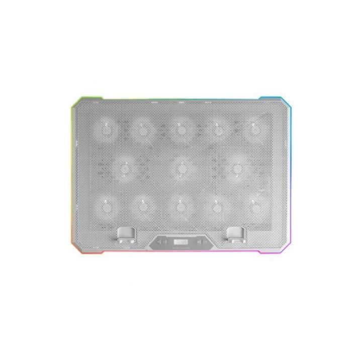 Soporte refrigerante mars gaming mnbc13 para portátiles hasta 17'/ iluminación led