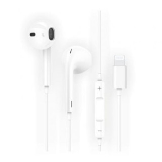 Auriculares intrauditivos tech one tech eartech hip tec1201/ con micrófono/ lightning/ blancos