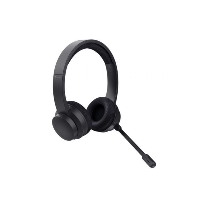 Auriculares inalámbricos trust ayda enc/ con micrófono/ negros