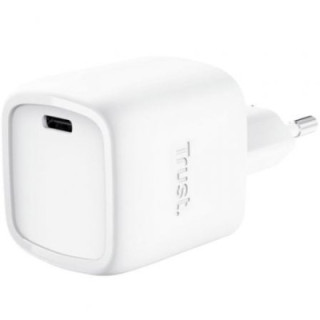 Cargador de pared gan trust maxo 30w/ 1xusb tipo-c/ 30w