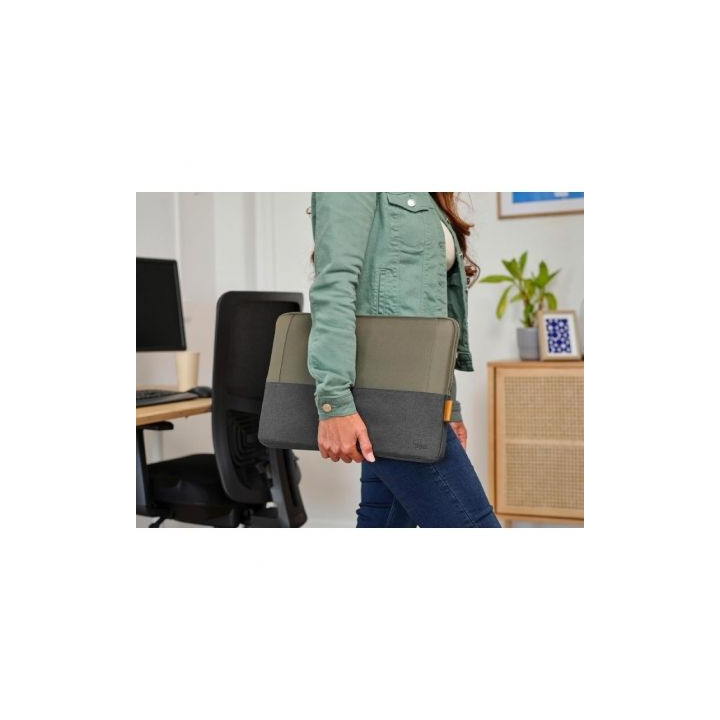 Funda trust lisboa para portátiles hasta 16'/ verde
