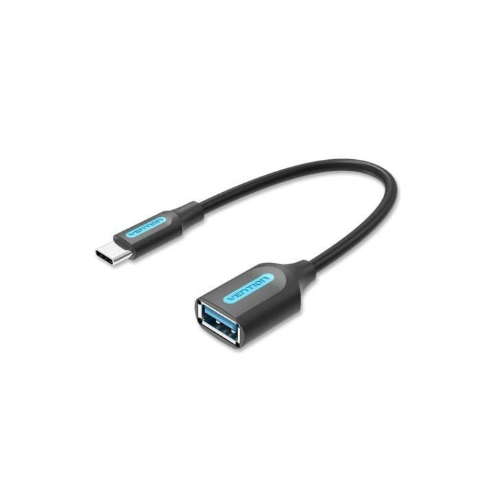 Adaptador usb 3.1 tipo-c vention ccvbb/ usb tipo-c macho - usb hembra