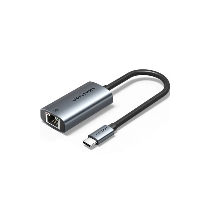 Adaptador usb tipo-c - rj45 vention cfphb/ 1000mbps