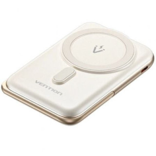 Powerbank 10000mah vention fhnw0/ 20w/ wireless/ blanca