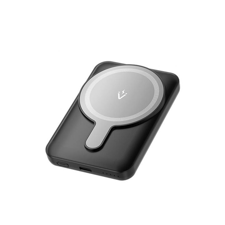 Powerbank 5000mah vention fhsb0/ 20w/ wireless/ negra