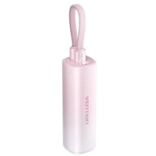 Powerbank 5000mah vention fhwr0/ 20w/ rosa