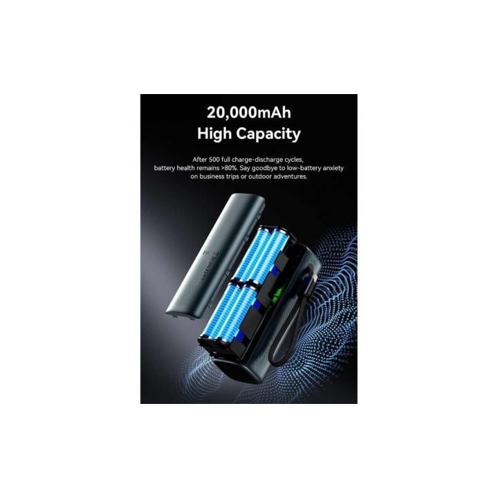 Powerbank 20000mah vention fkfh0/ 165w/ gris/ incluye cable usb tipo-c
