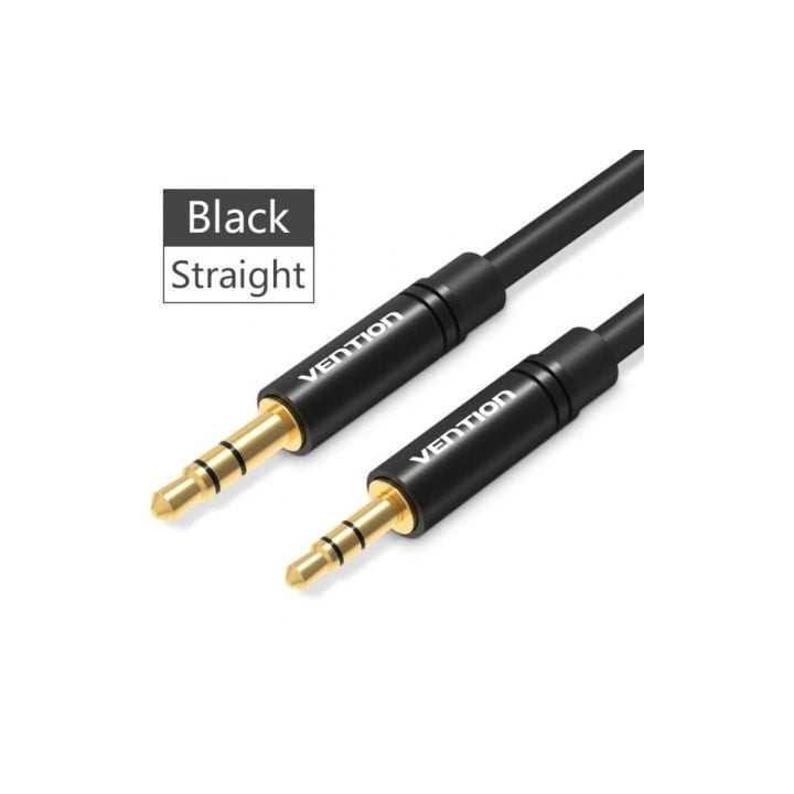 Cable estéreo vention balbh/ jack 3.5 macho - jack 2.5 hembra/ 2m/ negro