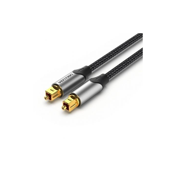 Cable de audio de fibra óptica vention bavhg/ 1.5m/ gris